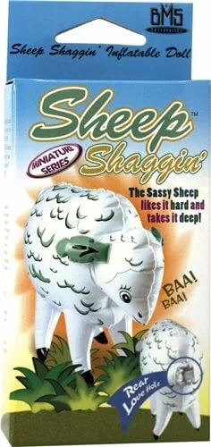 Sheep Shaggin 12 inches Inflatable Mini Sheep