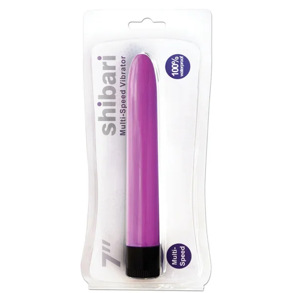 Shirabi 7 inches Multi-Speed Vibrator Pink