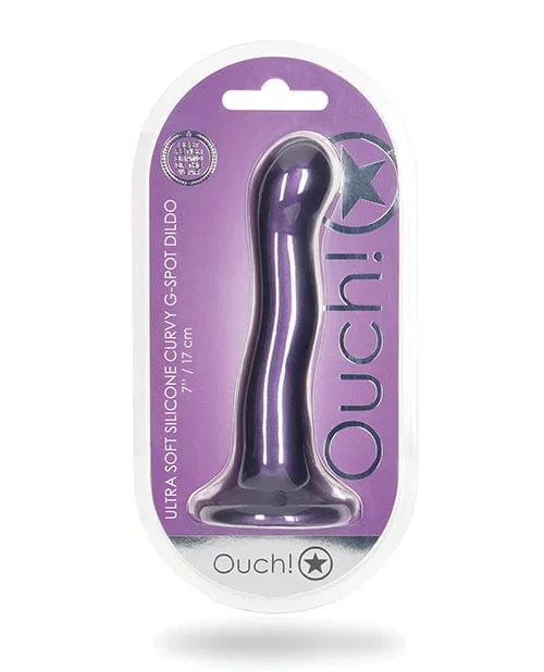 Shots Ouch 7 Inch Curvy G-spot Dildo