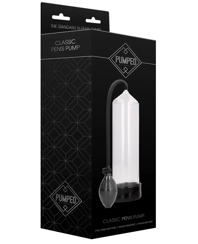 Shots Pumped Classic Penis Pump – Transparent