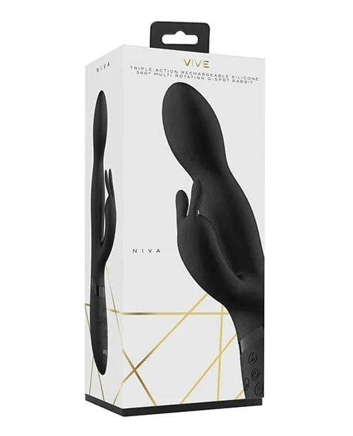 Shots Vive Niva Rotating Rabbit – Black