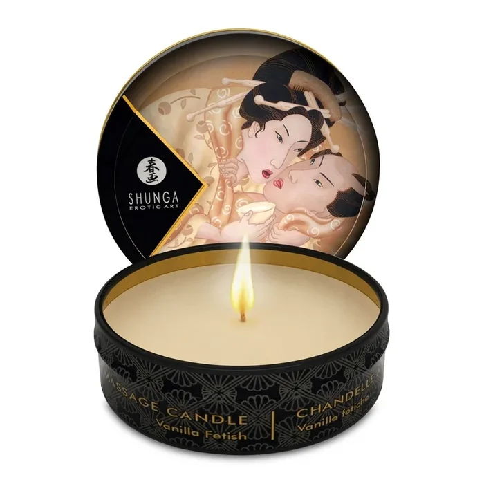 Shunga Mini Candlelight Massage Candle Desire Vanilla 30ml