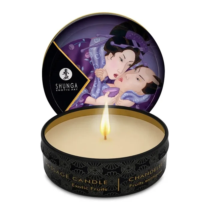 Shunga Mini Candlelight Massage Candle Libido Exotic Fruits 30ml