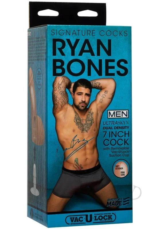 Signature Cocks Ryan Bones Ultrasky 7 – Lifelike 7-Inch Dildo Molded from Men.com Star