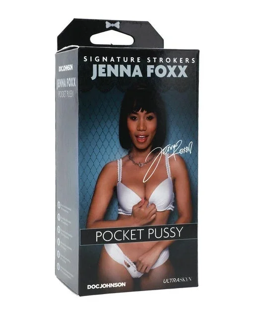 Signature Strokers Jenna Foxx Ultraskyn Pocket Pussy Handheld Size Phthalate Free