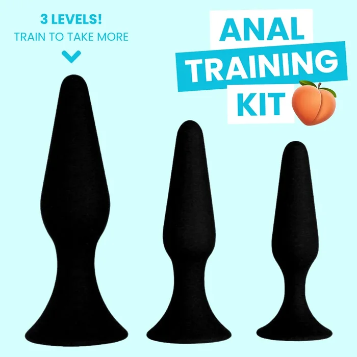 Silicone Anal Plug Kit