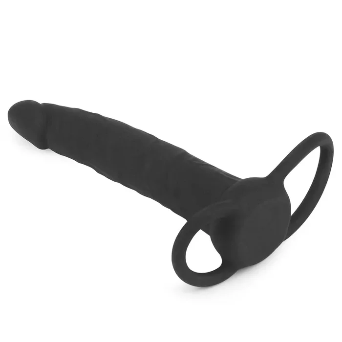 SILICONE FANTASY DOUBLE PROBER BLACK