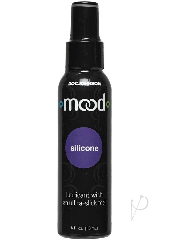 Silicone Mood Lube Premium 4 oz Silicone-Based Lubricant