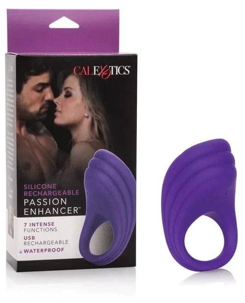 Silicone Rechargeable Passion Enhancer – Purple