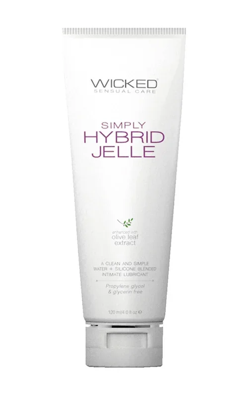 Simply Hybrid Jelle Fragrance Free Lubricant – 4 Fl. Oz.