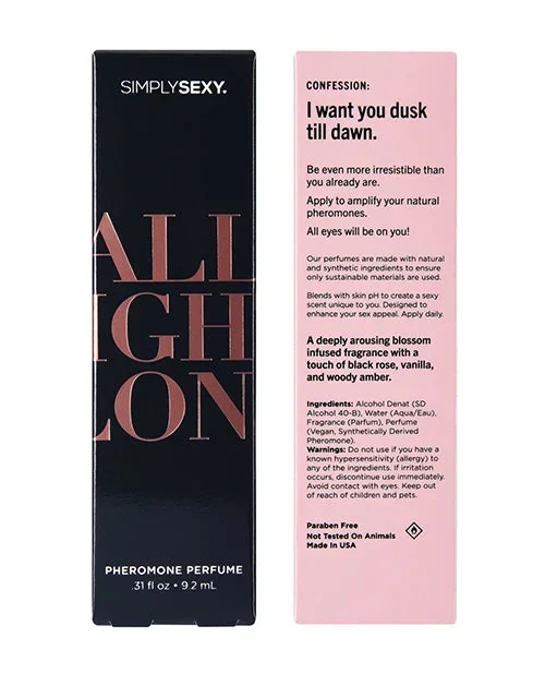 Simply Sexy Pheromone Perfume – 0.31 oz All Night Long
