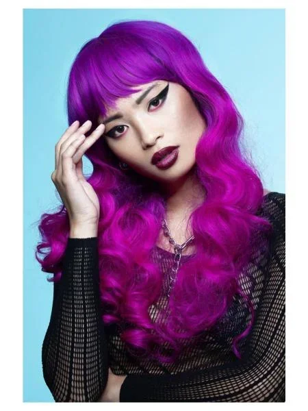 Siren Wig – Fuchsia Passion
