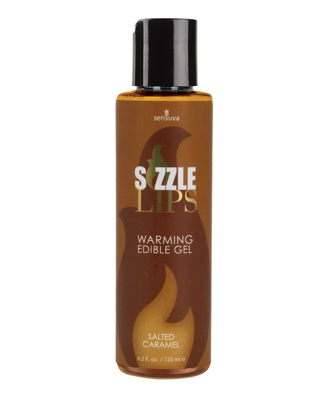 Sizzle Lips Warming Gel – 4.2 oz Salted Caramel