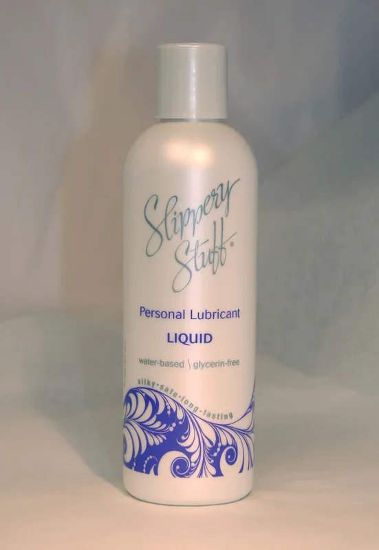 Slippery Stuff: Silken, Sterile & Latex-Compatible 8oz Lubricant for Enhanced Intimate Pleasure