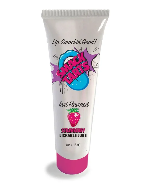 Smack Tarts 4oz Lickable Flavored Lubricant – Strawberry