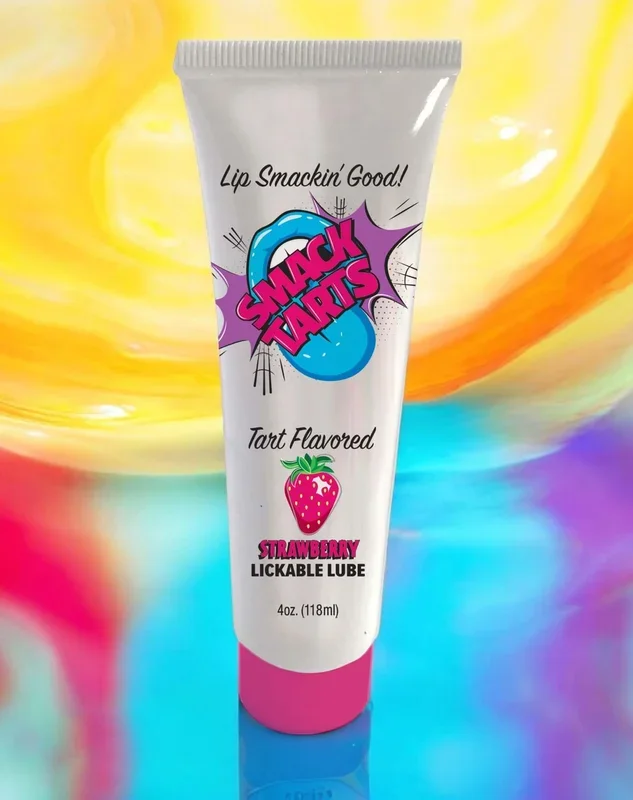 Smack Tarts Lickable Lube Sour Strawberry – 4 oz