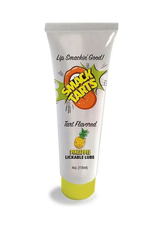 Smack Tarts Lickable Oral Gel Lubricant 4oz – Sour Pineapple