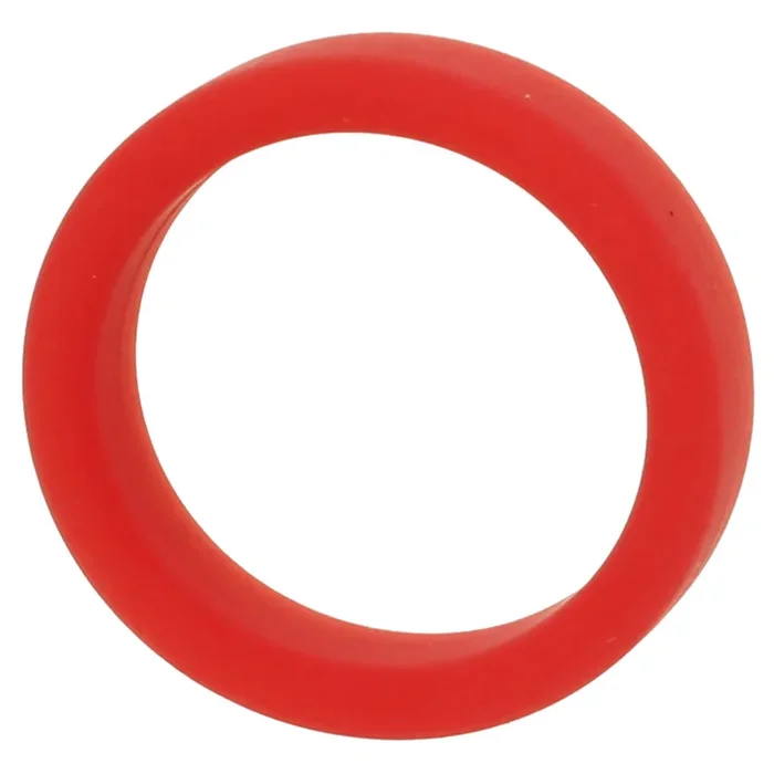 Soft Silicone C-Ring in Red