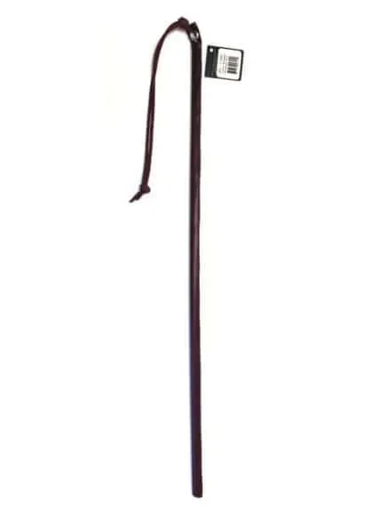 Spartacus 24 inch Leather Wrapped Cane Burgundy
