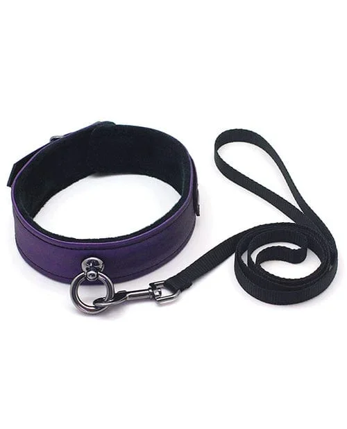 Spartacus Galaxy Legend Collar & Leash – Purple