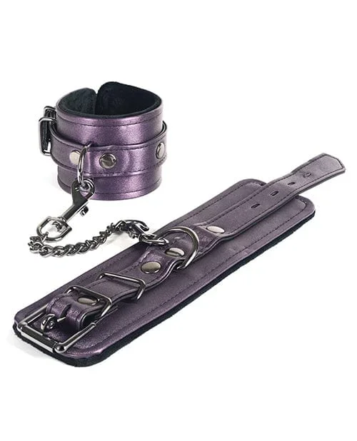 Spartacus Galaxy Legend Faux Leather Wrist Restraints – Purple