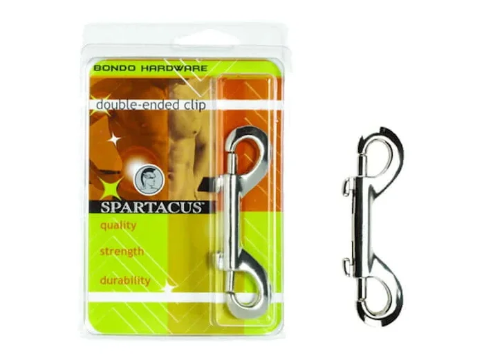 Spartacus Leathers Bondage Gear Connectors Double End Snap Clip