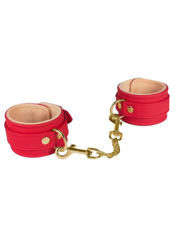 Spartacus Vegan Ankle Restraints – Red