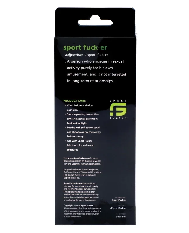 Sport Fucker Ultra Sound – Black