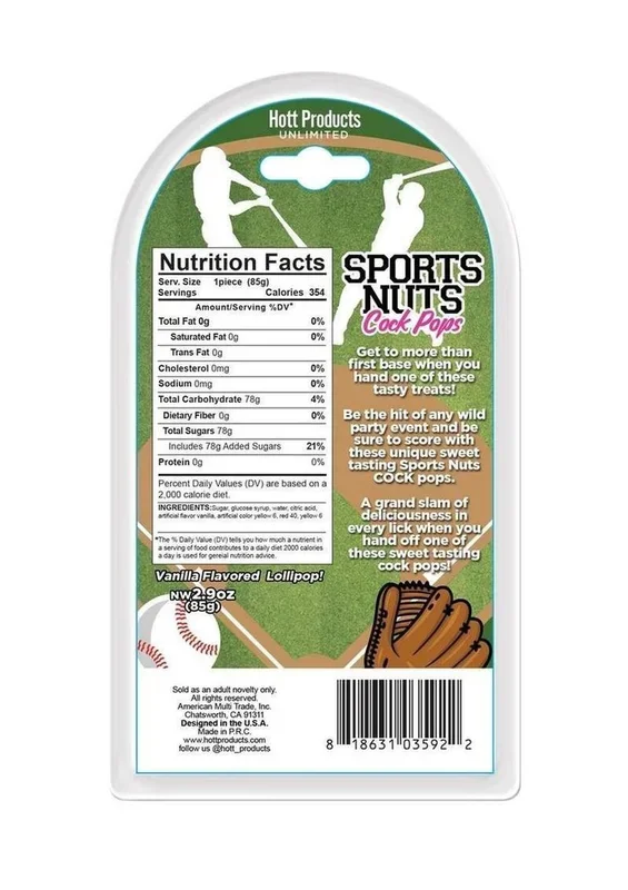 Sports Nuts Cock Pop Soccer Balls