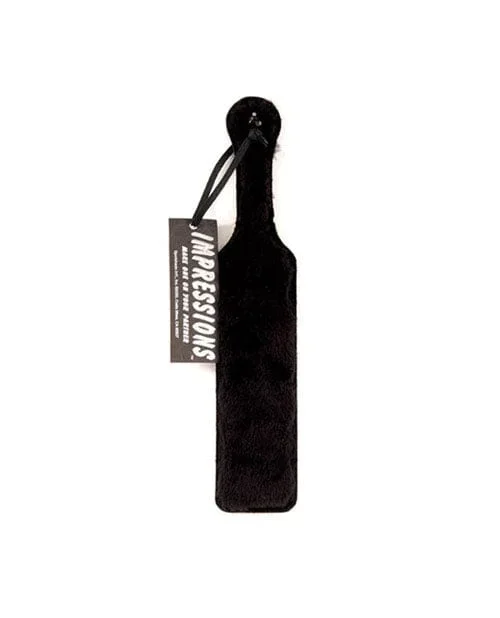Sportsheets Leather Paddle with Black Fur