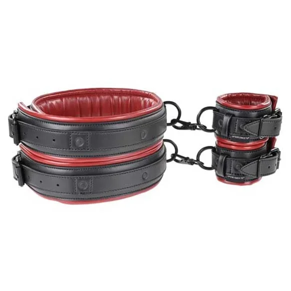 Sportsheets Saffron Thigh and Wrist Cuff Set