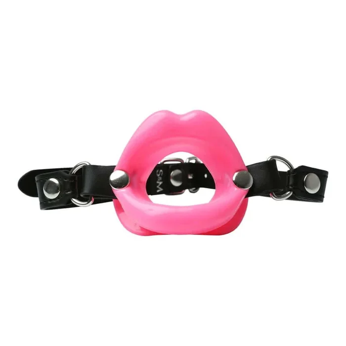Sportsheets Silicone Lips Mouth Gag Pink