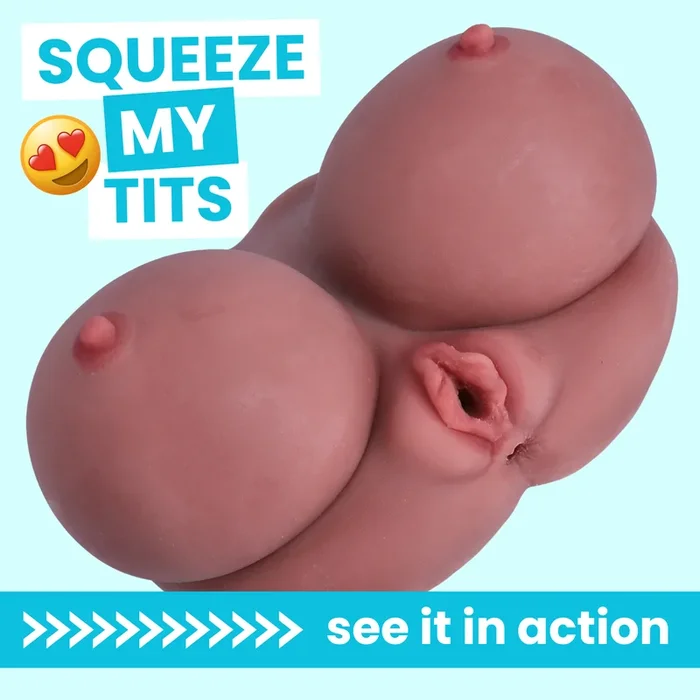Squeeze My Tits Pussy & Ass Masturbator
