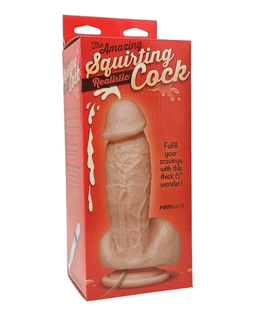 Squirting Realistic Cock w/Splooge Juice – Flesh