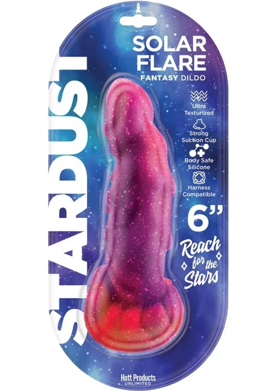 Stardust Solar Flare Silicone Dildo with Suction Cup