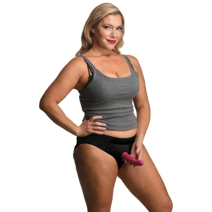 Strap U Lace Envy Crotchless Panty Harness – 2XL