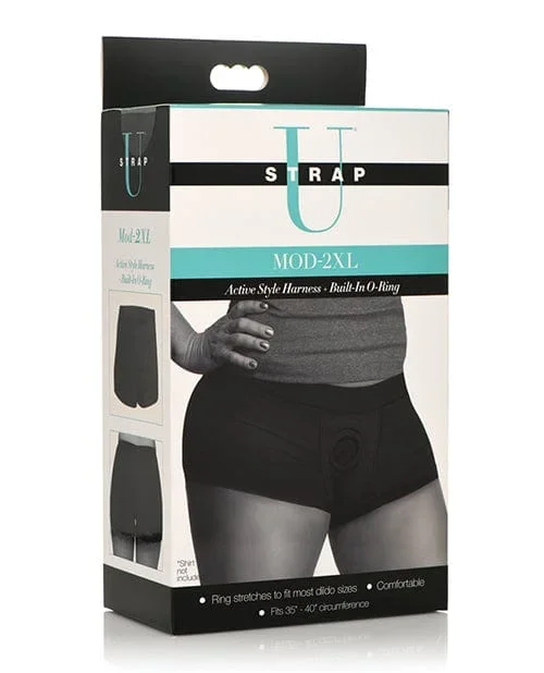 Strap U Mod Active Style Harness with built In O Ring – Black