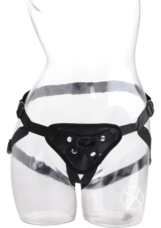 Strap U Sutra Fleece-Lined Strap-On Harness with Mini Vibe Pouch