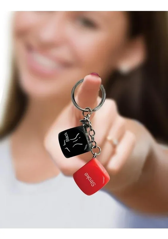 Super Fun Key Chain Sex Dice