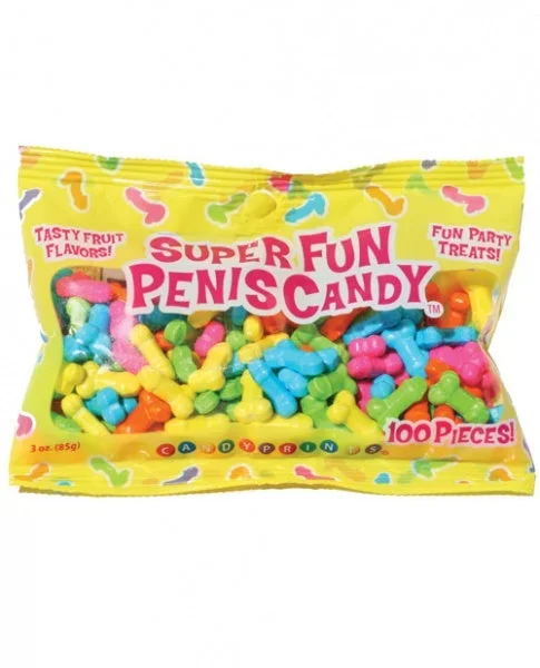 Super Fun Penis Candy – 100 Pcs Per 3 oz Bag