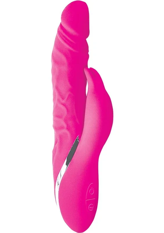 Surenda Rabbit Lover and Dildo Rechargeable Silicone Vibrator