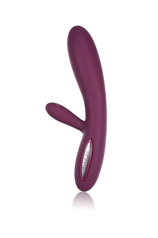 SVAKOM Lester Rechargeable Warming Rabbit Violet