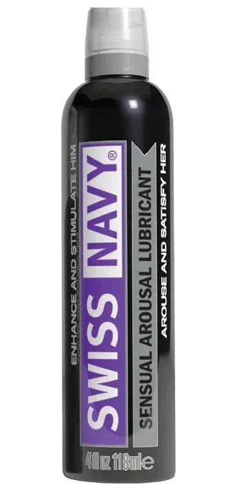 Swiss Navy Arousal Gel 4oz/118ml for Enhanced Pleasure