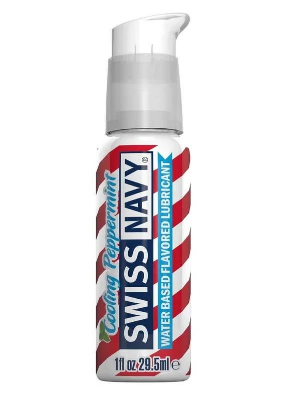 Swiss Navy Cooling Flavored Lubricant 1oz/30ml – Peppermint