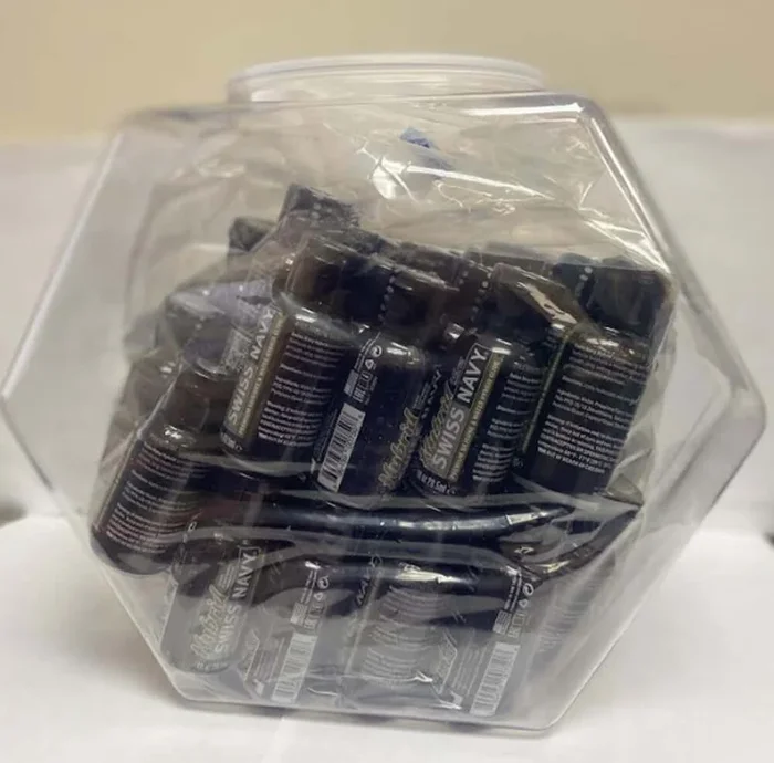 Swiss Navy Hybrid Lubricant 1oz Fishbowl 50ct