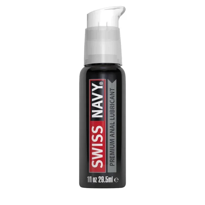 Swiss Navy Premium Silicone Anal Lubricant – 1 Oz.