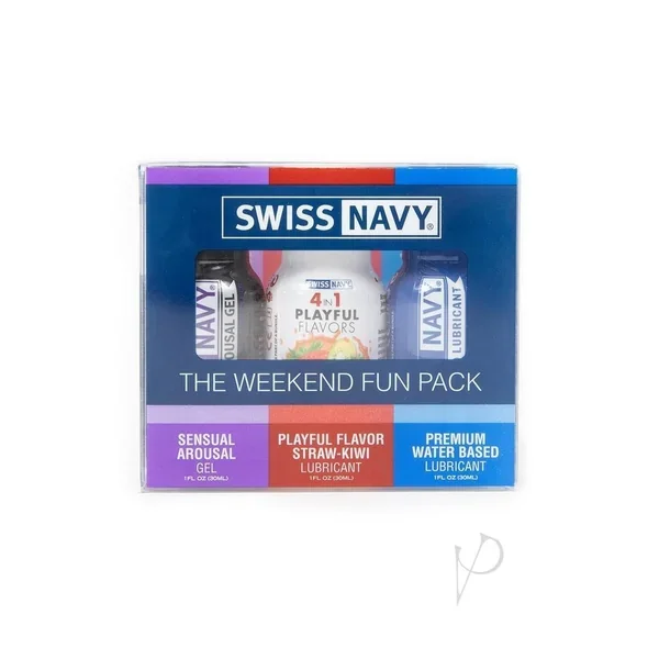 Swiss Navy Weekend Fun Pack 3pk
