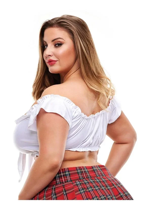 Teacher’s Pet Schoolgirl Tie Top