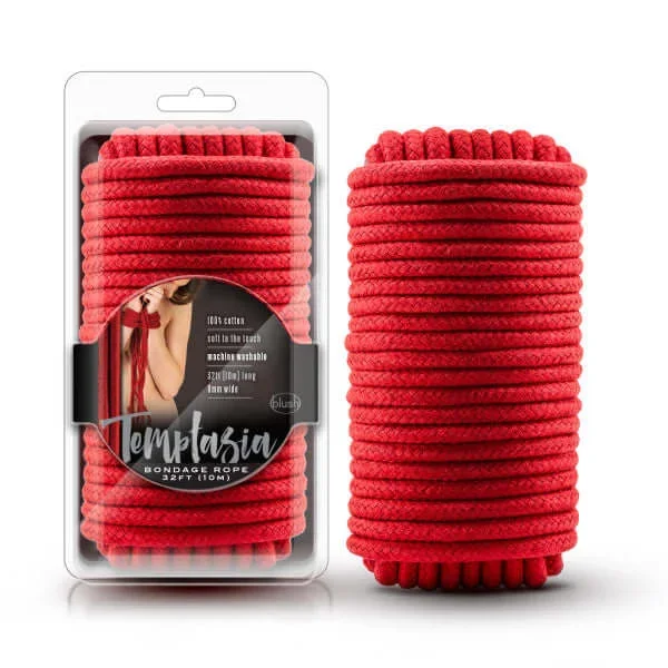 Temptasia Bondage Rope 32 Feet Red