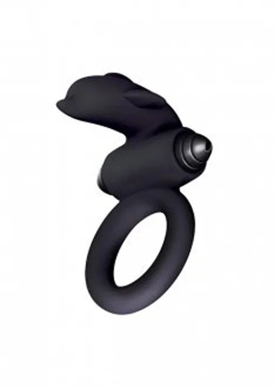 The 9’s – S-Bullet Ring Flipper Silicone Vibrating Cock Ring